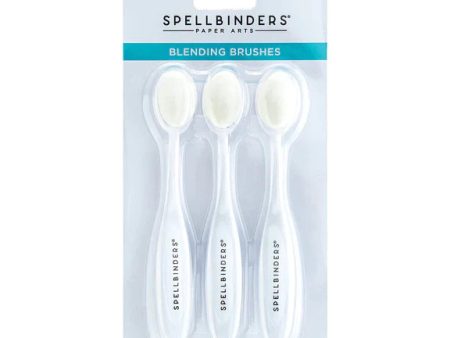 Blending Brushes (3 Pack) from Card Shoppe Collection by Spellbinders Online Hot Sale