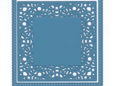 Cut- Emboss die s (2) square- scalloped edge Online