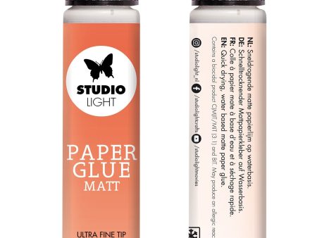 SL Paper Glue Matte 28ml Essentials Tools 22x123x22mm 1 PC nr.03 Fashion