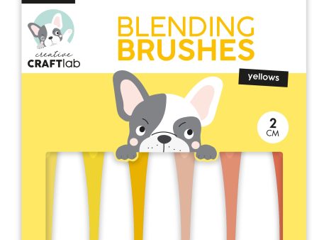 CCL Blending Brushes 2cm Soft Brush Yellows Essentials 6 PC on Sale