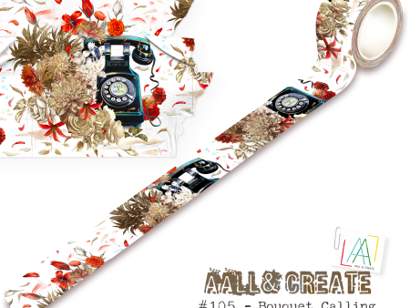 AALL and Create - Washi Tape - Bouquet Calling on Sale