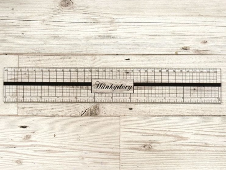 Premier Craft Tools - Plastic Ruler with Metal Edge Fashion