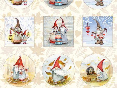 Marianne Design A4 Cutting Sheet - Hetty s Mini s - Gnomes For Cheap