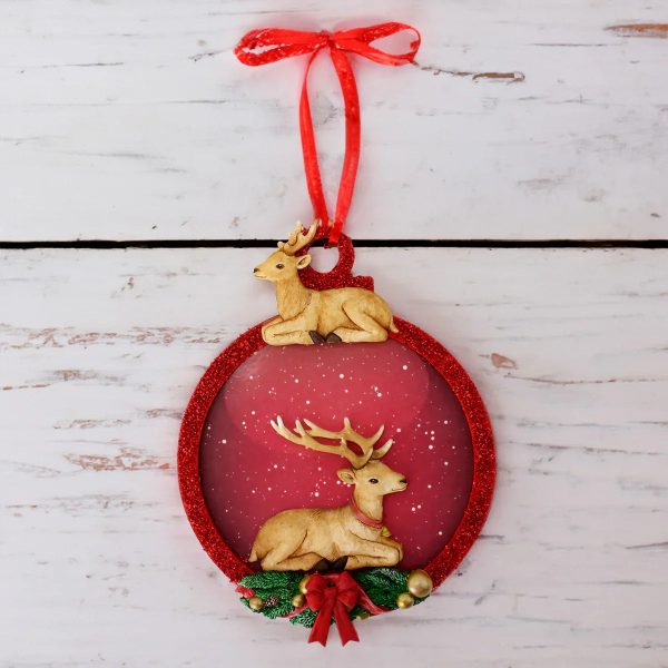 Sitting Reindeer Silicone Mould For Sale