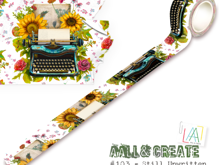 AALL and Create - Washi Tape - Still Unwritten Hot on Sale