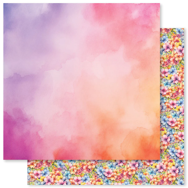 Rainbow Garden Basics D 12x12 Paper (12pc Bulk Pack) 31521 Sale