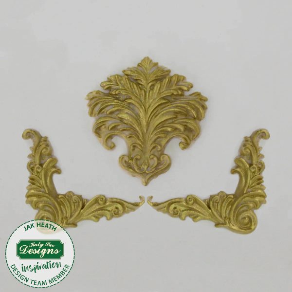 Rococo Corners & Crest Silicone Mould Online now