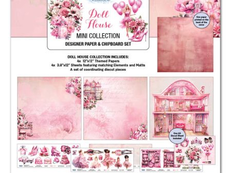 3Quarter Designs Doll House 12x12 Scrapbook Mini Collection Hot on Sale