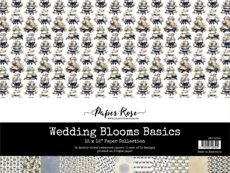 Wedding Blooms Basics 12x12 Paper Collection 31725 Online now