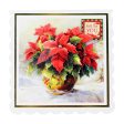 Die Cut Decoupage – Potted Poinsettia (pack of 3) For Cheap