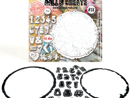 AALL and Create - Die-Cutting Die Set - Counting Circles Online Sale