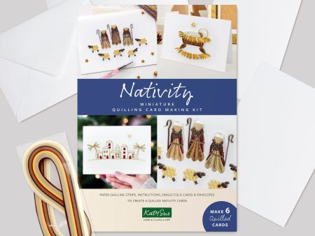 Miniature Nativity Quilling Kit Discount