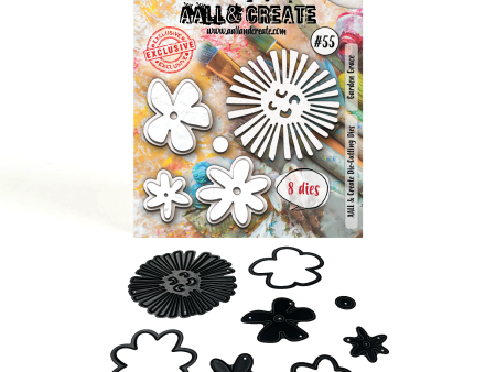 AALL and Create - Die-Cutting Die Set - Garden Grace Fashion