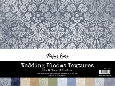 Wedding Blooms Textures 12x12 Paper Collection 31749 For Cheap