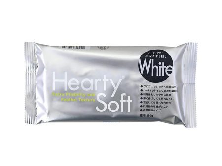 Hearty Soft Clay - White For Discount