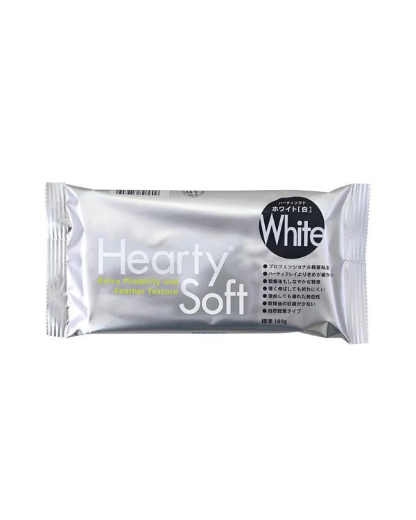 Hearty Soft Clay - White For Discount