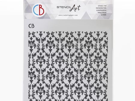 Texture Stencil 8 x8  Timeless Elegance Online Sale