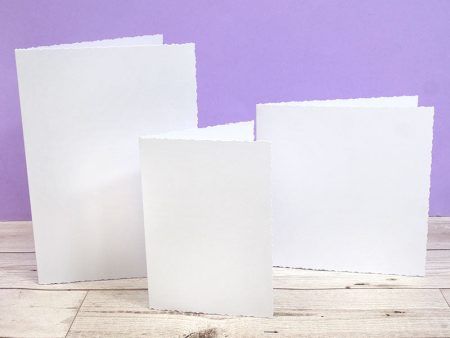 Deckle-Edge Card Blanks & Envelopes Megabuy Hot on Sale