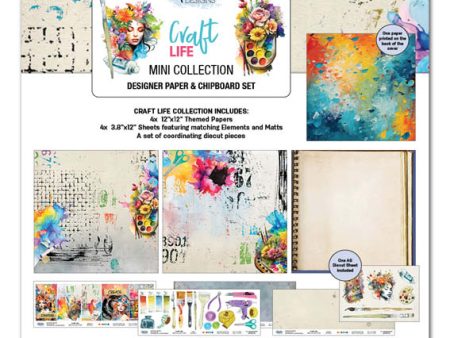 3Quarter Designs Craft Life 12x12 Scrapbook Mini Collection Online Sale