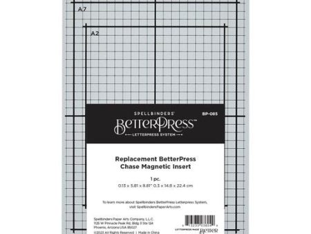 Replacement BetterPress Chase Magnetic Insert Online Sale