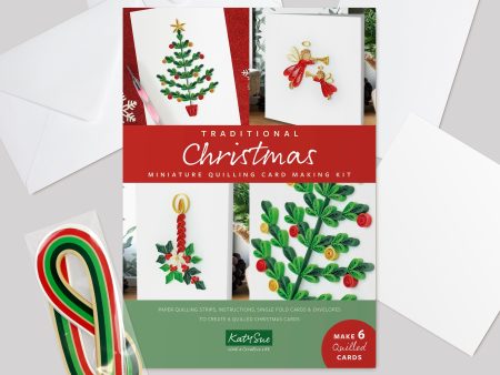 Miniature Traditional Christmas Quilling Kit Online now