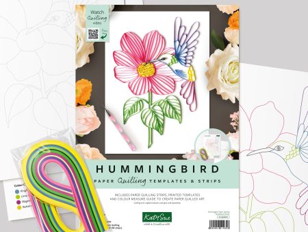 Hummingbird Quilling Template Kit Online