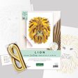 Lion Quilling Template Kit For Discount