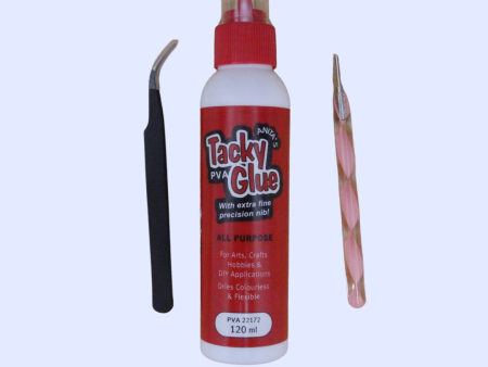 Quilling Tool, Tweezers and Glue Bundle on Sale