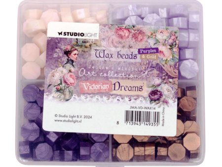 JMA Wax Beads 4 Colors Purple Victorian Dreams 60 G Fashion