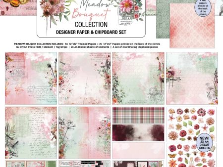 3Quarter Designs - Scrapbook Collection - Meadow Bouquet Fashion