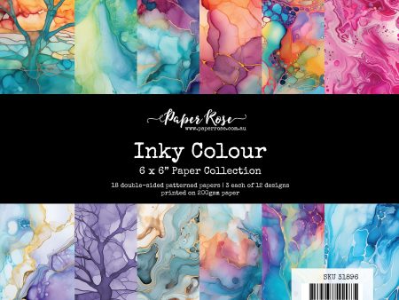 Inky Colour 6x6 Paper Collection 31896 For Sale