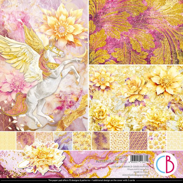 Ethereal Patterns Pad 12x12 8 Pkg Fashion