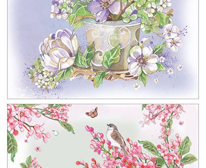 Marianne Design XL Cutting Sheet - Country Flowers Online now