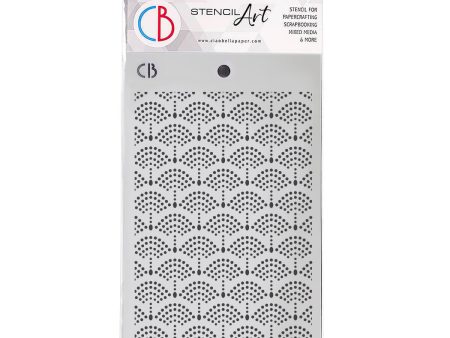 Texture Stencil 5 x8  Oriental Elegance on Sale