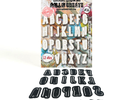 AALL and Create - Die-Cutting Die Set - Spell It Out Online Hot Sale