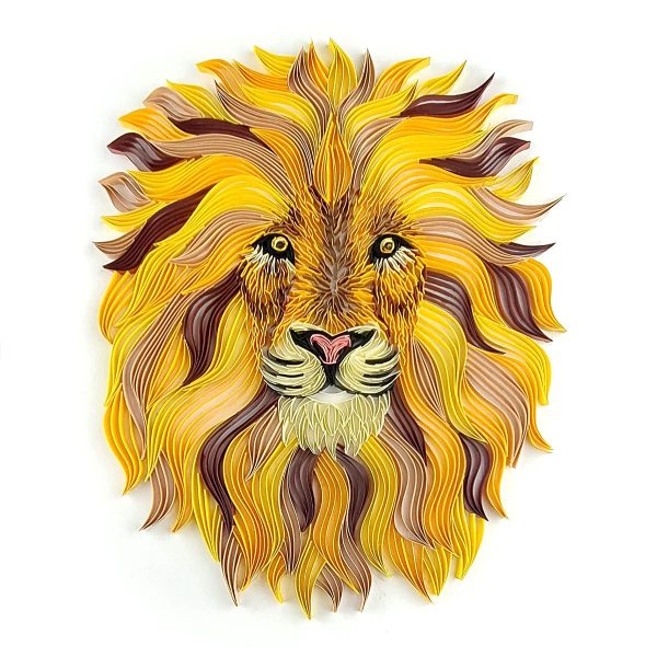 Lion Quilling Template Kit For Discount