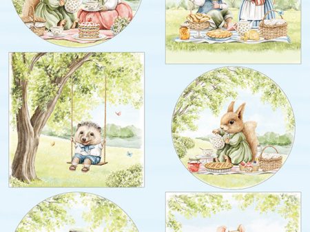 Marianne Design A4 Cutting Sheet - Picnic In The Park Supply