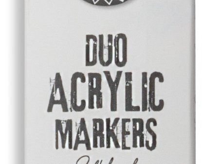 ABM Duo Acrylic Markers Purples Essentials 3 PC Hot on Sale