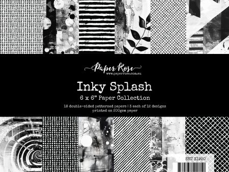 Inky Splash 6x6 Paper Collection 31920 For Sale