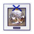 Die Cut Decoupage – Christmas Village Bauble (pack of 3) Supply