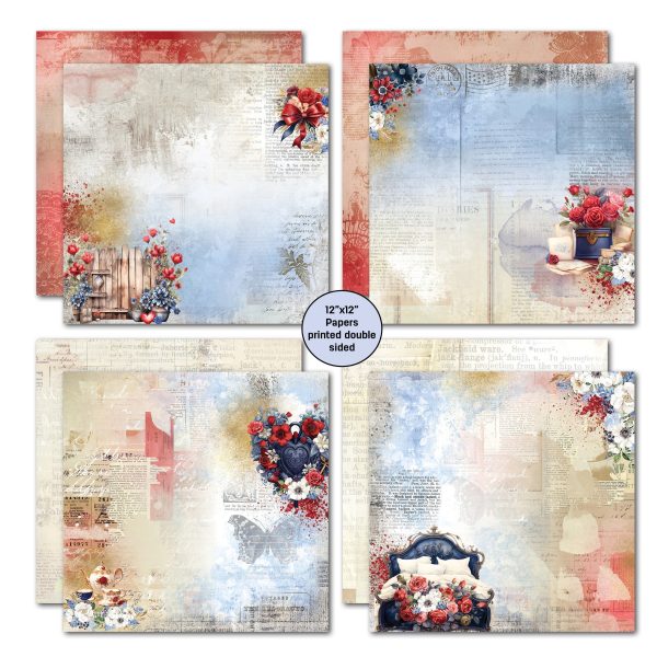 3Quarter Designs Love You 12x12 Scrapbook Collection Online now