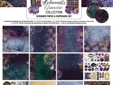 3Quarter Designs - Scrapbook Collection - Alchemist Grimoire For Sale