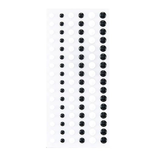 Dimensional Black & White Enamel Dots Online Hot Sale