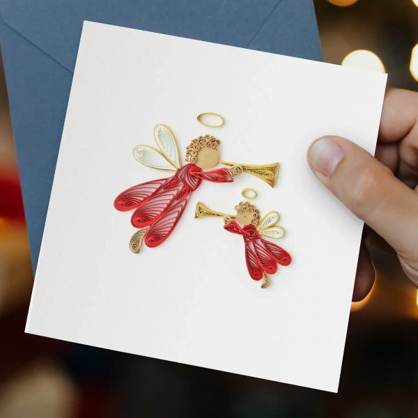 Miniature Traditional Christmas Quilling Kit Online now