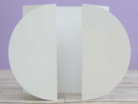 Luxury Shaped Card Blanks & Envelopes - Circle Gatefold Online Hot Sale