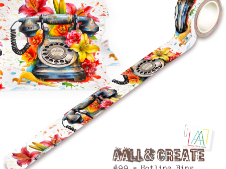 AALL and Create - Washi Tape - Hotline Ring on Sale