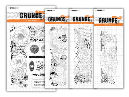 Grunge Stamp Bundle (4 stamps) Discount