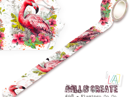 AALL and Create - Washi Tape - Flamingo Go Go Online