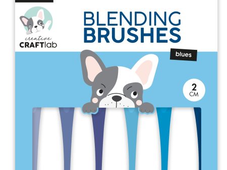 CCL Blending Brushes 2cm Soft Brush Blues Essentials 6 PC For Discount