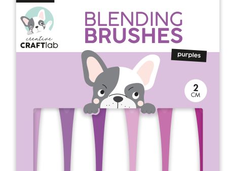 CCL Blending Brushes 2cm Soft Brush Purples Essentials 6 PC Online